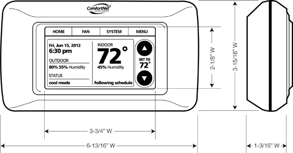 ComfortNet Controls official product image for Broward County quote planning.