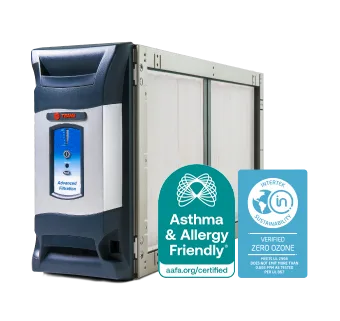 Trane CleanEffects air cleaner product image for Broward County indoor air quality planning.
