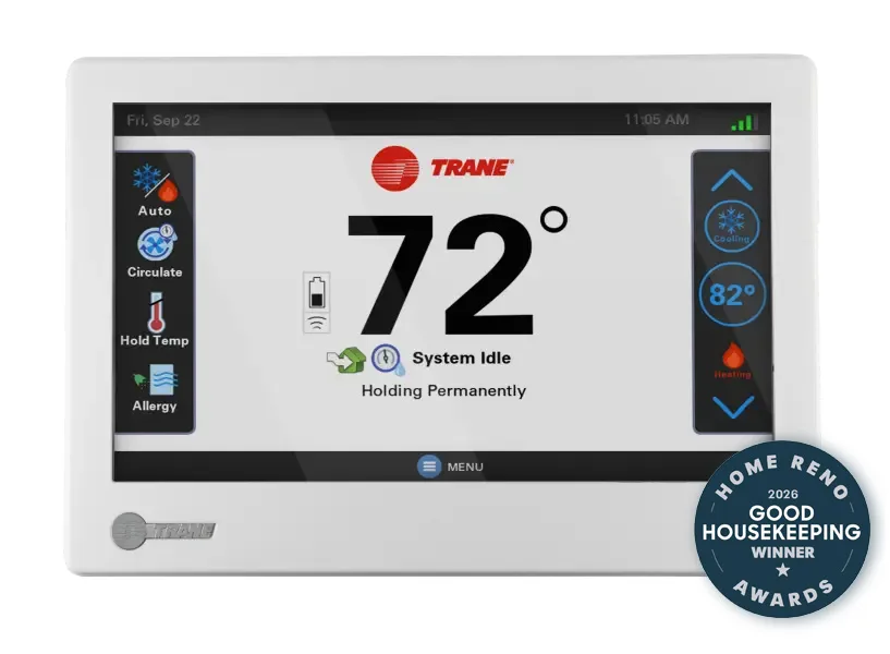 Trane Link UX360 Smart Thermostat official product image for Broward County quote planning.