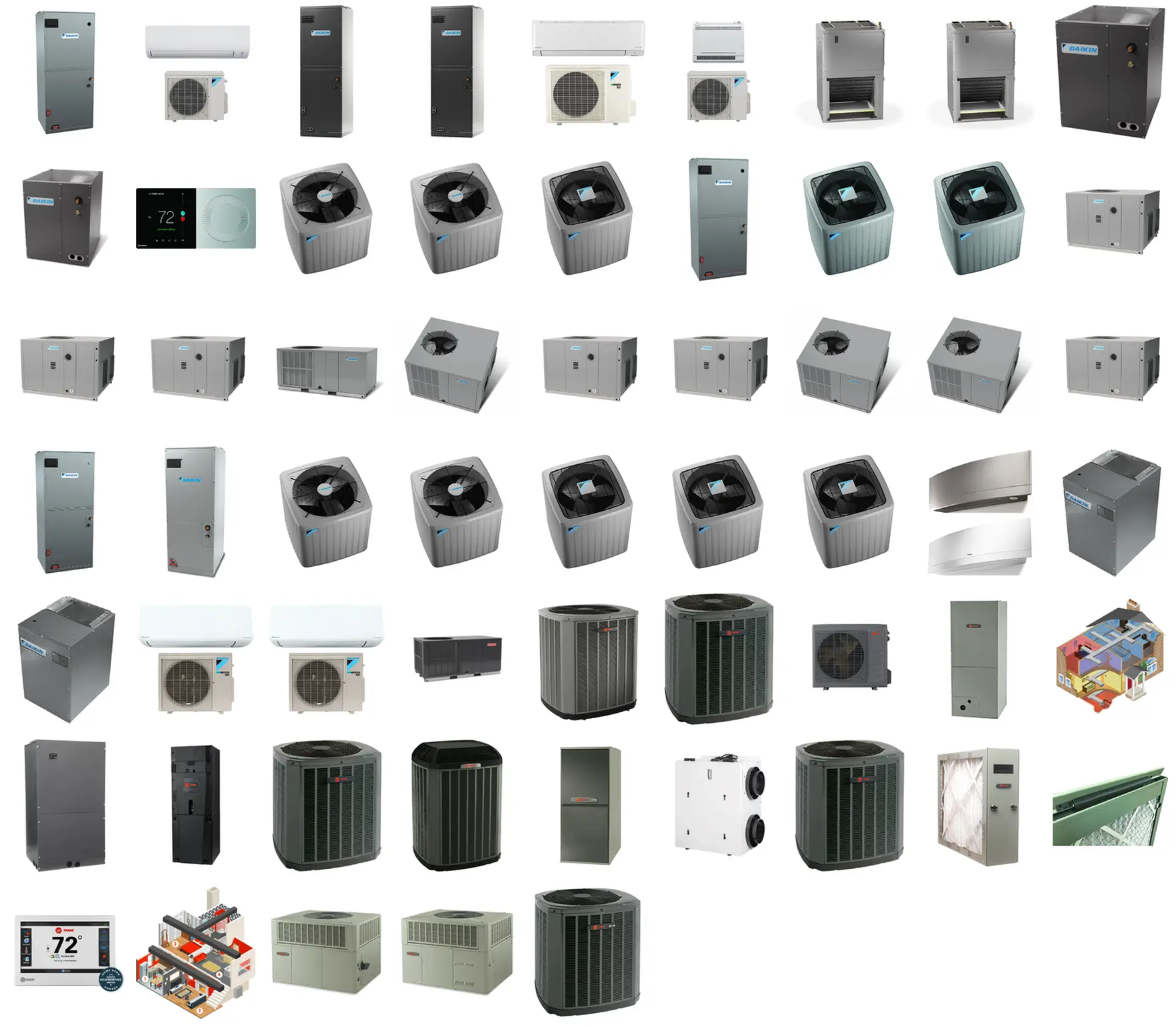 XR15 Low Profile Air Conditioner official product image for Broward County quote planning.